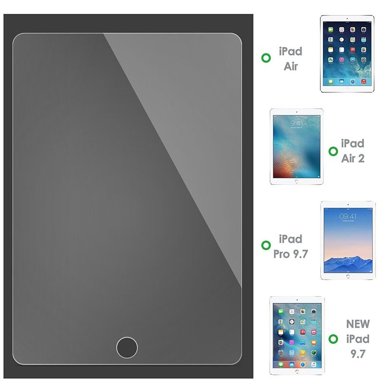 Tempered Glass Screen Protector for Apple IPad 5 6 7 8 Pro 9.7 10.5 10.2 Inch Screenprotector for I Pad Air 2 3 4 10.9 Inch