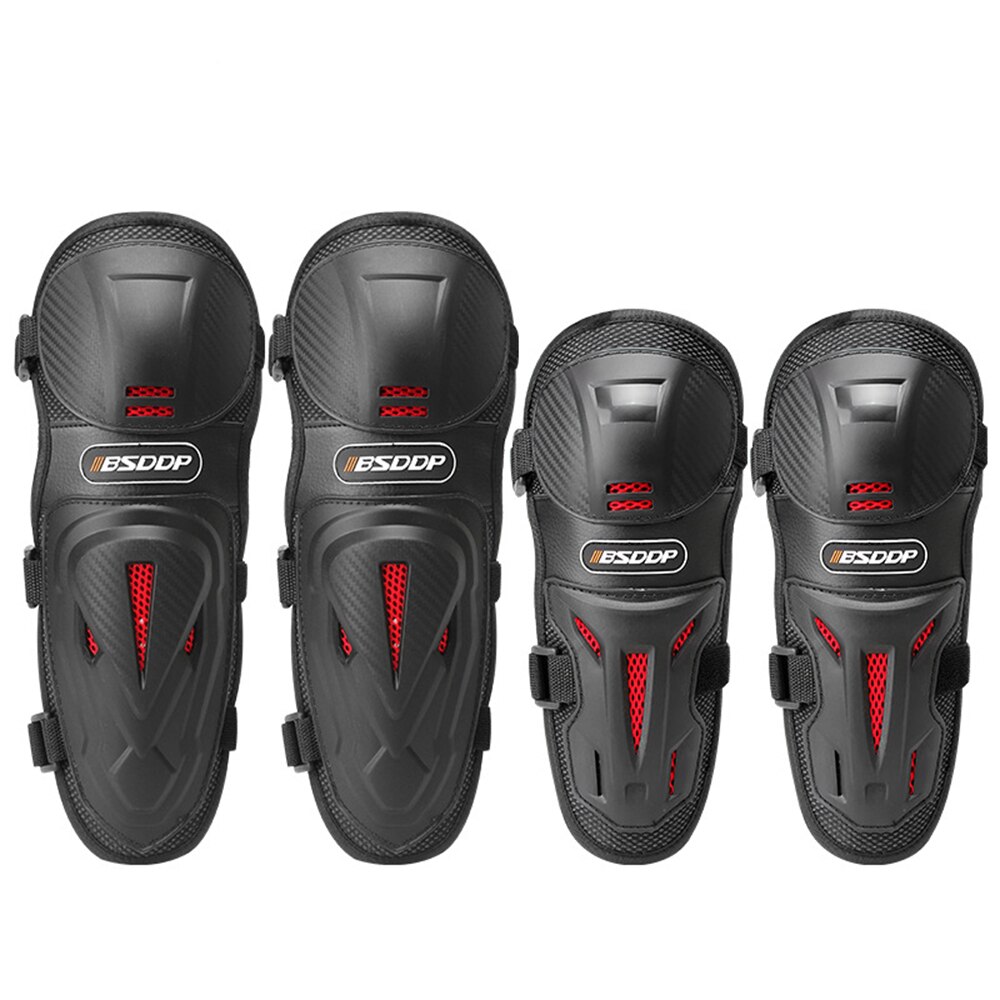Motorcycle Knee Elbow Pads Motocross Knee Guards Motorbike Protector Knee Motor-Racing Guard Safety Gear Race Brace Accessories