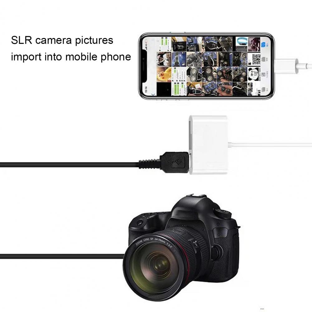 SD Card Reader USB C Card Reader 3 In 1 USB 2.0 TF Mirco SD Smart Memory Card Reader Type C OTG Flash Drive Cardreader Adapter