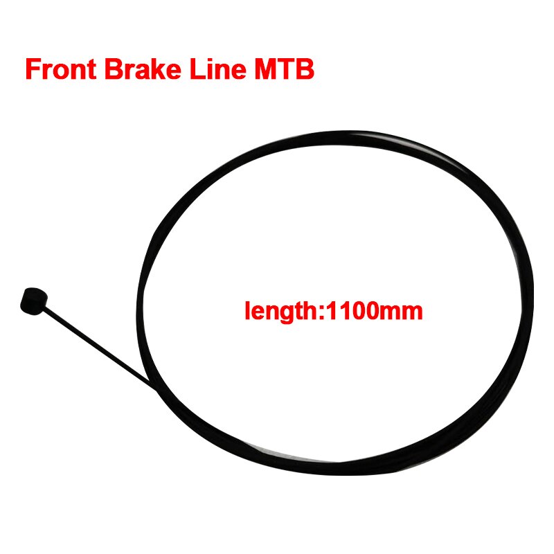 Coated Shifting Bike Cable MTB Road Front Rear Bicycle Brake Line Derailleur Line Core Wire Rope Cycling Accessories: front Brake Line MTB