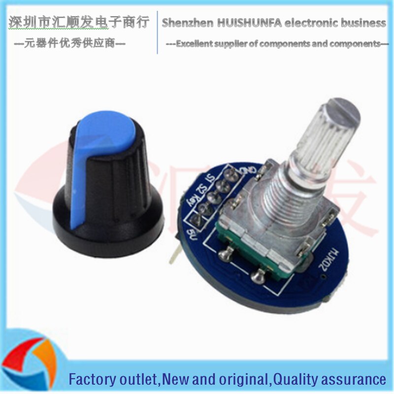 Digital rotary encoder module Rotary potentiometer Rotary potentiometer with knob cap