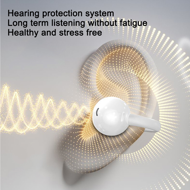 M11 Ear Clip Earphones 11mm Dynamic Coil Wireless Bluetooth Headphones Sports Gaming Open Headset HiFi Stereo Earbuds 300mAh