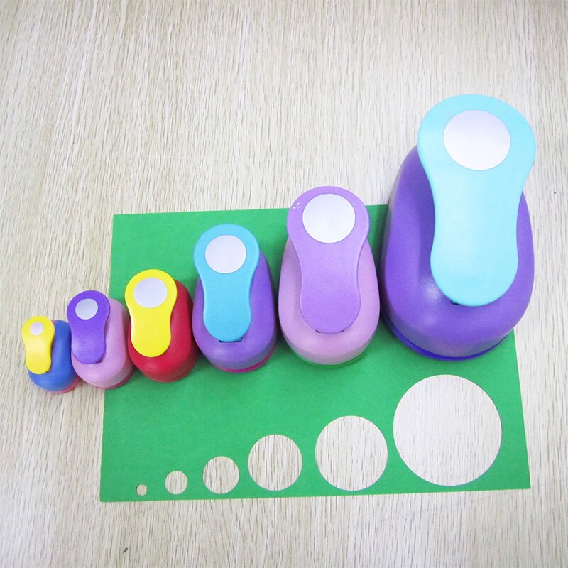Perforadora circular de espuma EVA para manualidades, cortador de papel geométrico para escuela, con agujeros redondos, de 15mm-71mm,: 81625385073 circle