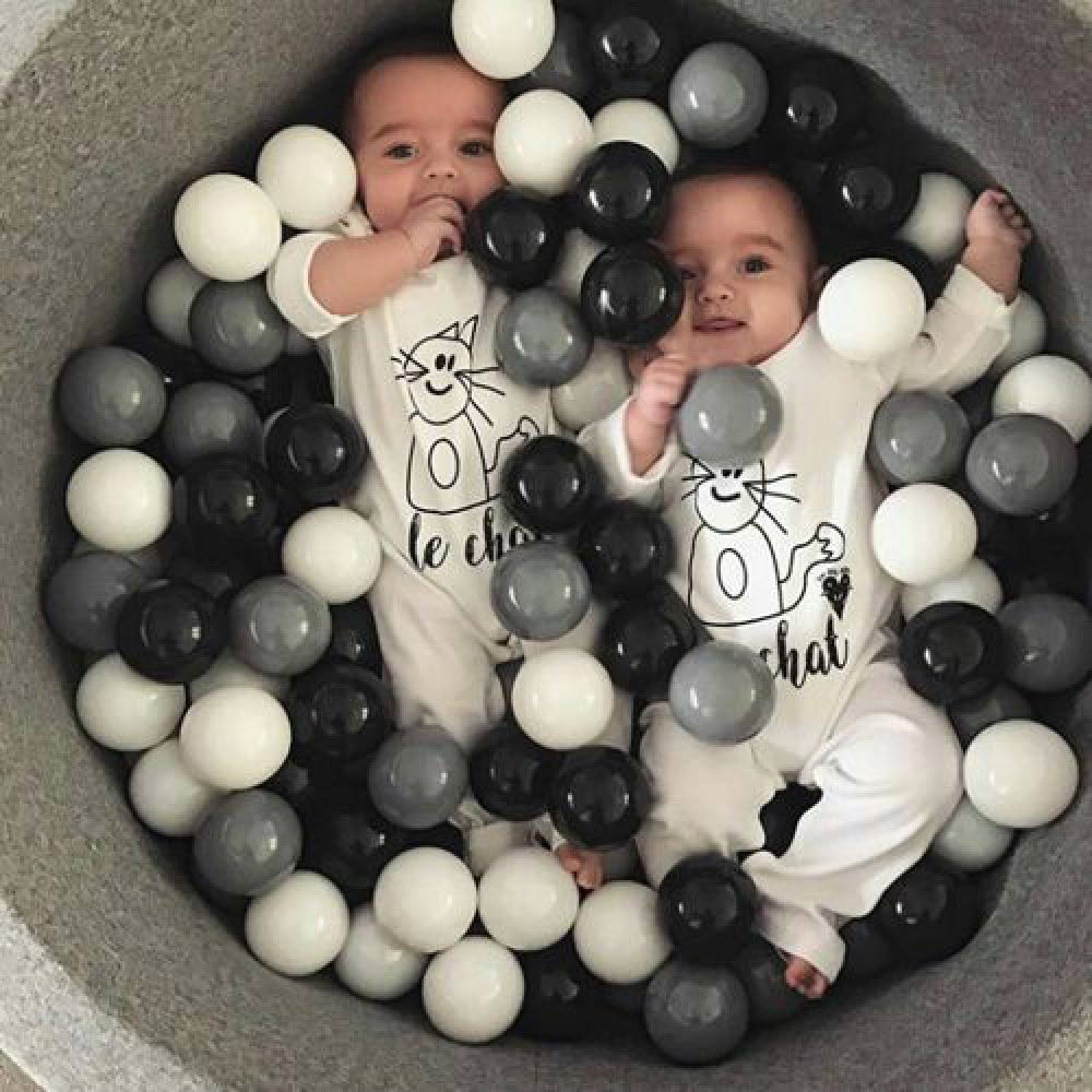 Lote de pelotas de plástico ecológico para piscina de agua, pelota para nado, Juguetes Divertidos para bebés, pelota de aire antiestrés para exterior, 100 unidades