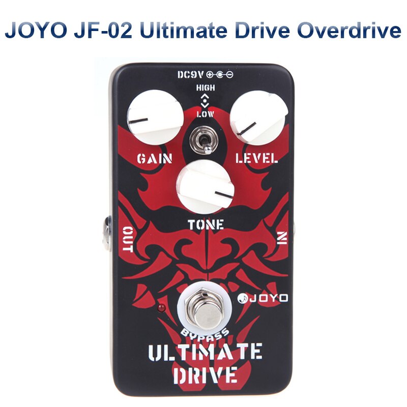 Joyo jf -14 elektrisch gitaareffectpedaal, true bypass-gitaarpedaal, american sound amp simulator, gitaaraccessoires en onderdelen: Ultieme drive