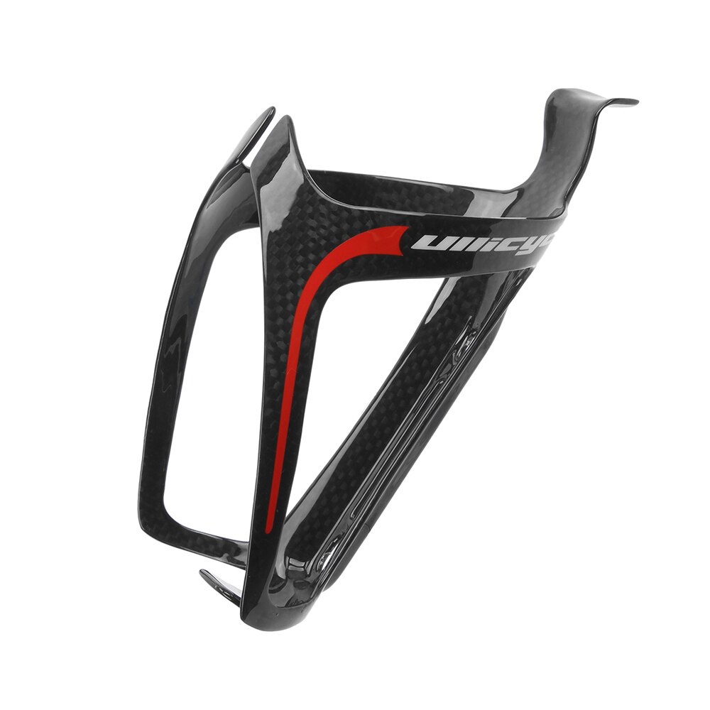 Ullicyc Ultra-Light Full Carbon Road Mountainbike Waterfles Houder/Fles Holderbar/Universele Fles kooi: red
