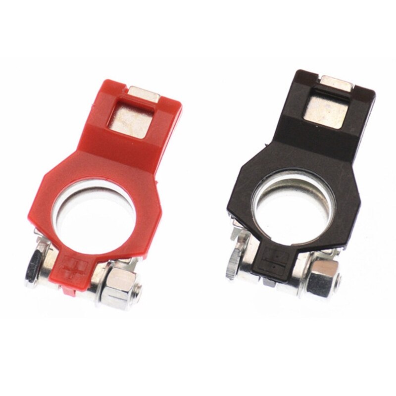 2 Pcs Positive & Negative Electrode Quick Release Terminals Clamps Battery Lift Off Connector Clamps Battery Terminal Connector