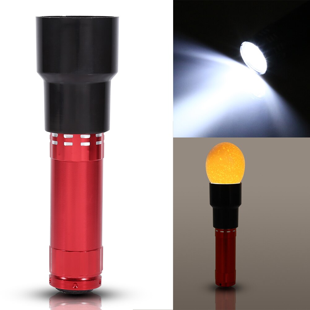 4 farger led grow lyspærer lampe batteridrevet lys kjølig led lys fjærfe egg stearinlys tester lampe inkubator