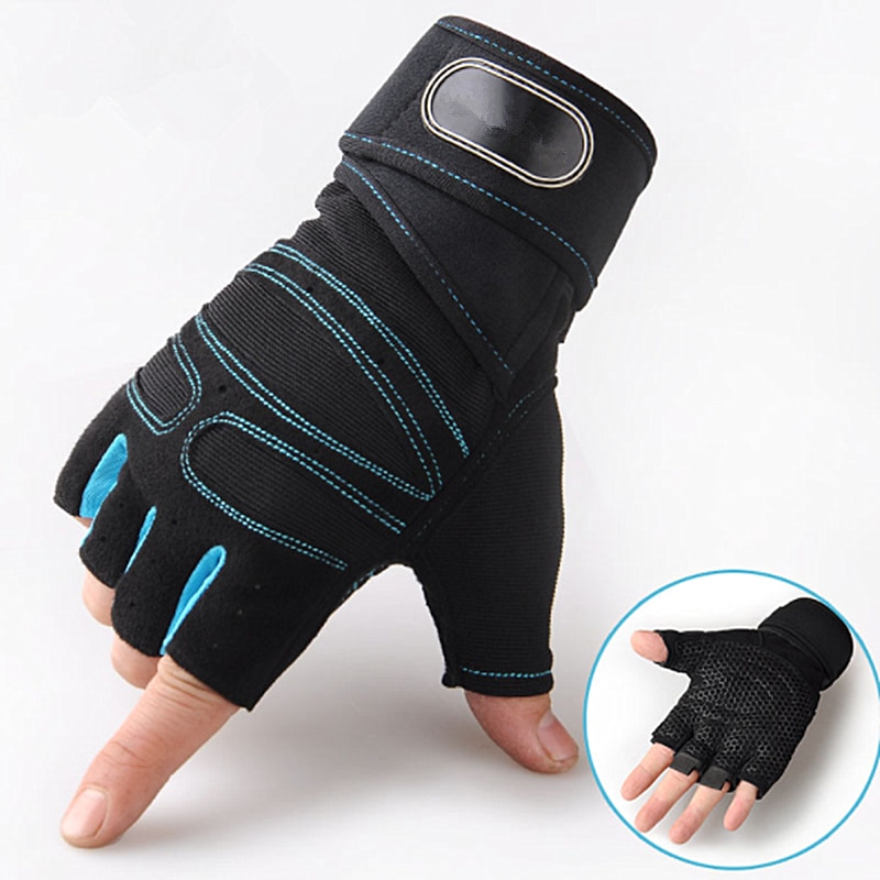 Luvas de ginásio de fitness luvas de levantamento de peso treinamento de construção do corpo esportes exercício esporte treino luva para homem feminino m/l/xl #2