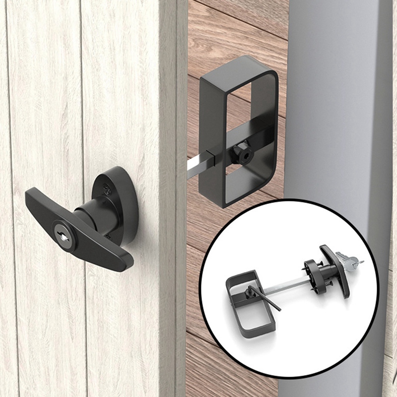 T Handle Latch T Handle Latch With Handle T Handle Latch With Key Zinc Alloy Door Lock