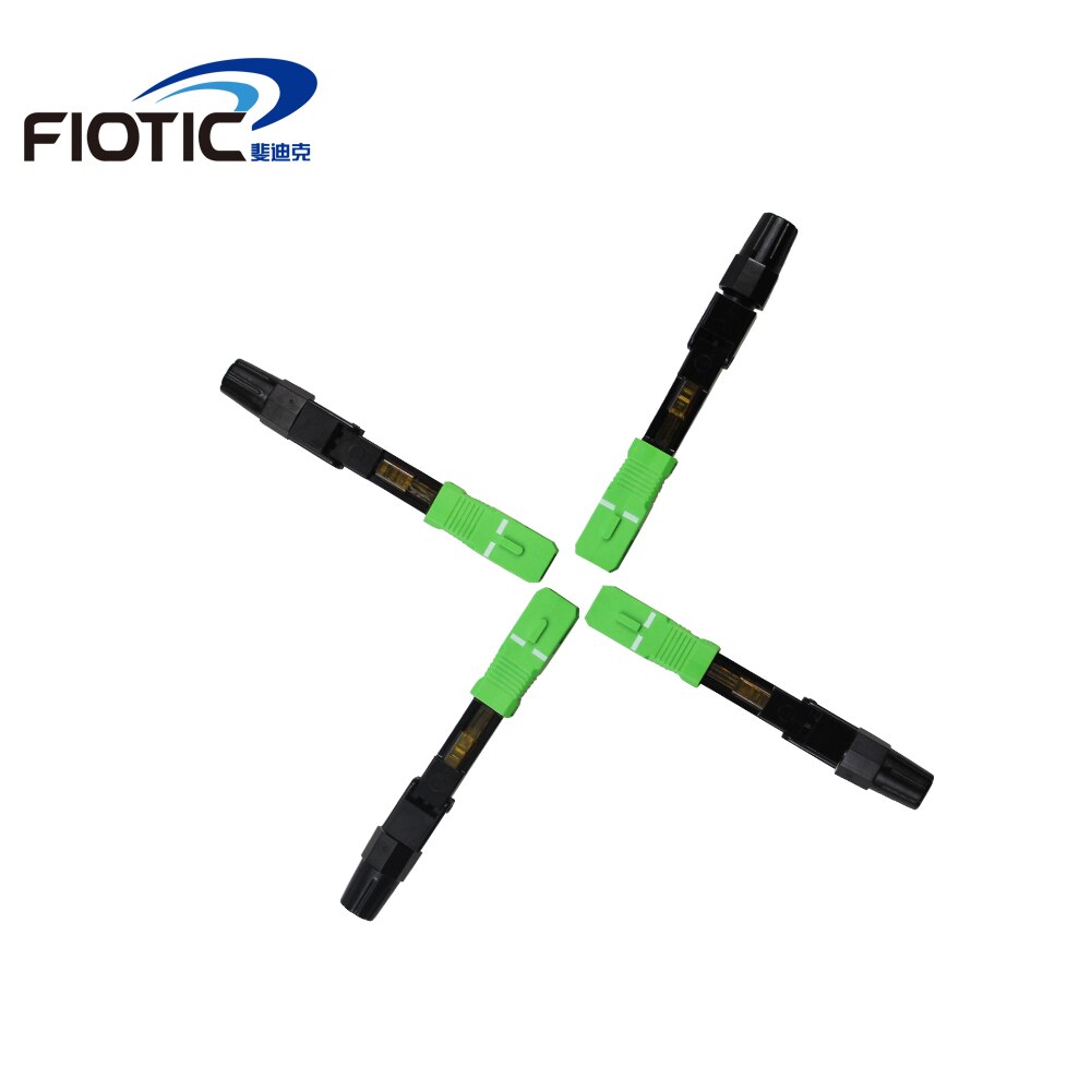 100PCS/box FTTH SC/APC single-mode fiber optic SC APC quick connector Cost-Effective Fiber Optical Fast Connector