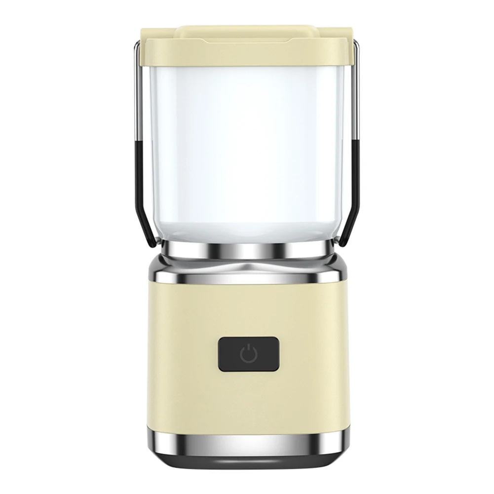 Luce ricaricabile per tenda da campeggio Lanterna portatile a portato Luce d'atmosfera retrò con gancio sospeso Torcia di emergenza: 9w