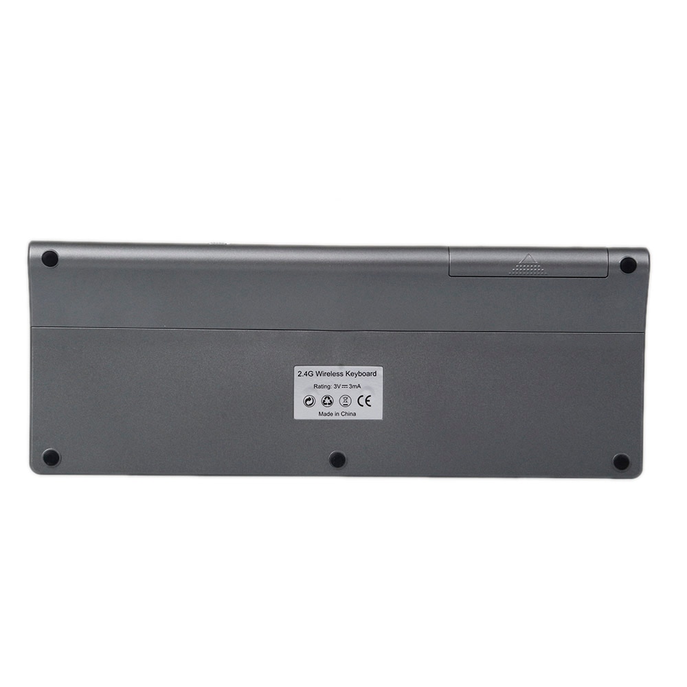 Mini Wireless Keyboard with Touchpad for Computer Gaming 2.4GHz Wireless Keyboard Portable for Laptop Tablet