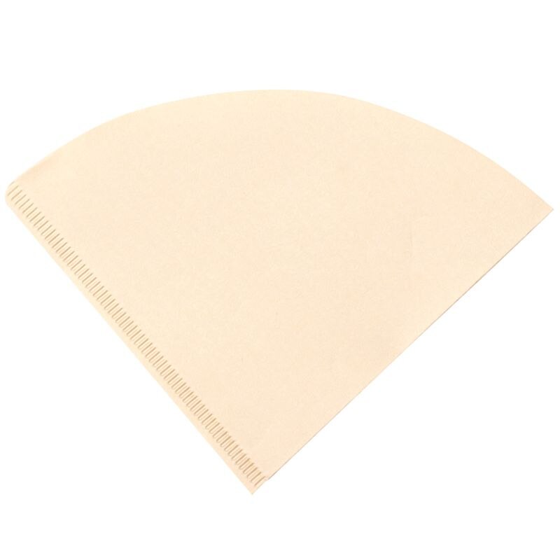 Uusin  v60 suodatinkuppi erikois 102 kahvi suodatinpaperi kahvi suodatinpaperit valkaisemattomat alkuperäinen puinen tippapaperi kartiomainen arkki