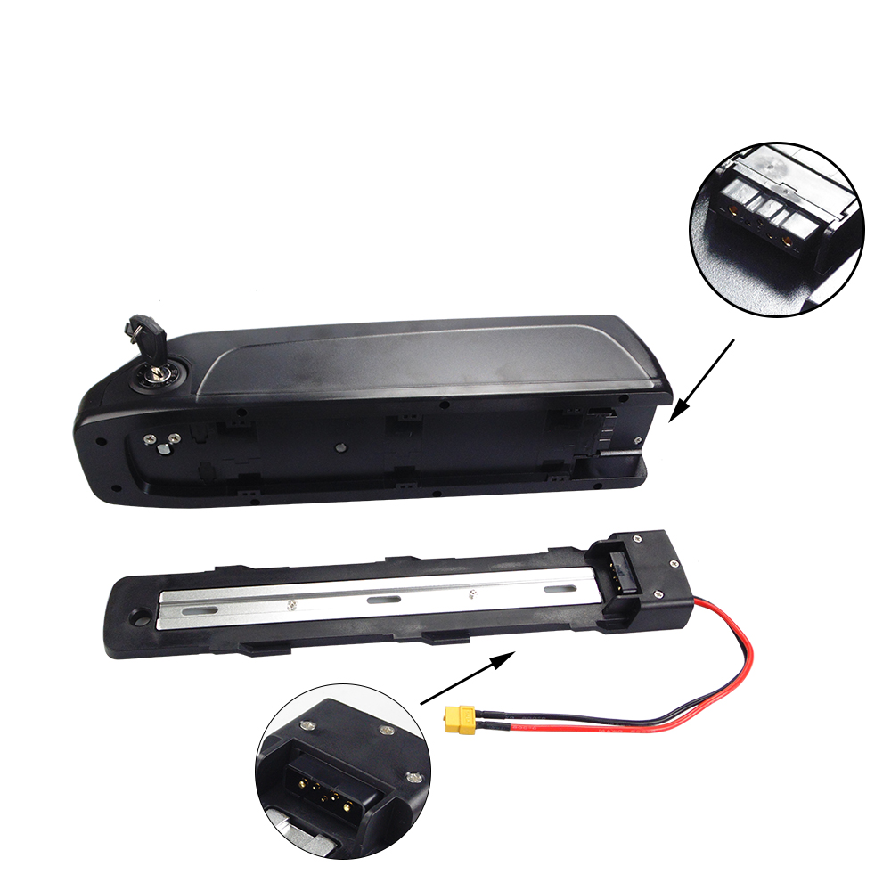 RadRunner Batterijbeugel voor elektrische fietsen Montagebasis Compatibele oplaadbare lithium-ionhouder voor elektrische fietsen