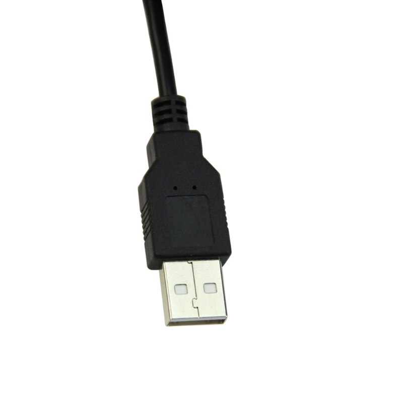 1m bil dashbord monter en hann til en kvinnelig usb 2.0 socket skjøtepanelkabel