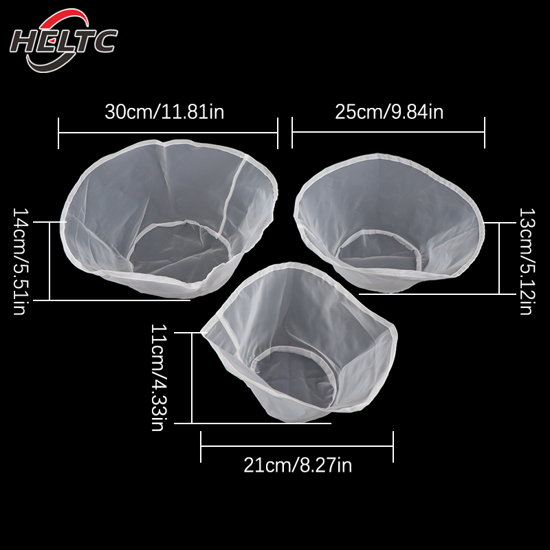 Bolsa de red de filtro de soja, nailon, líquido, leche, café, reutilizable, malla fina, pintura, herramienta de cocina