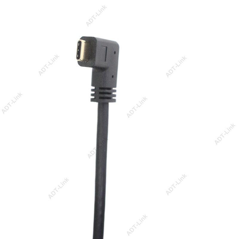Winkel USB C Verlängerung Kabel Typ C Extender Cord USB-C Thunderbolt 3 für MacBook Pro Nintend Schalter USB 3,1 USB verlängerung Kabel