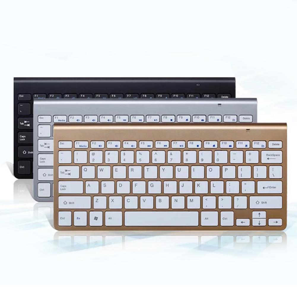 Mini trådlös tangentbord mus set vattentät 2.4g för apple mac pc dator trådlöst tangentbord kontor tyst tyst tangentbord