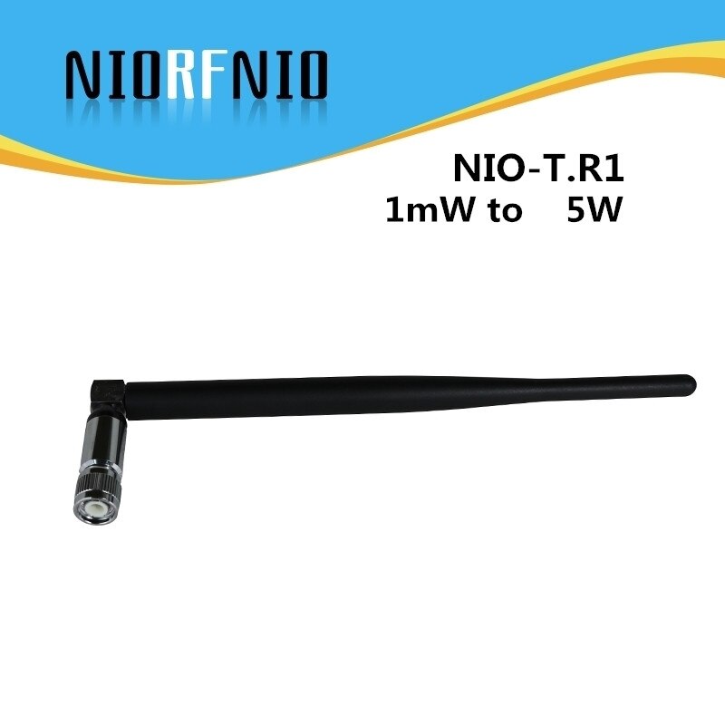 NIORFNIO 1mw to 5w Frequency 76 to 108MHz TNC connector for FM radio broadcast transmitter NIO-T.R1 Short Rubber antenna