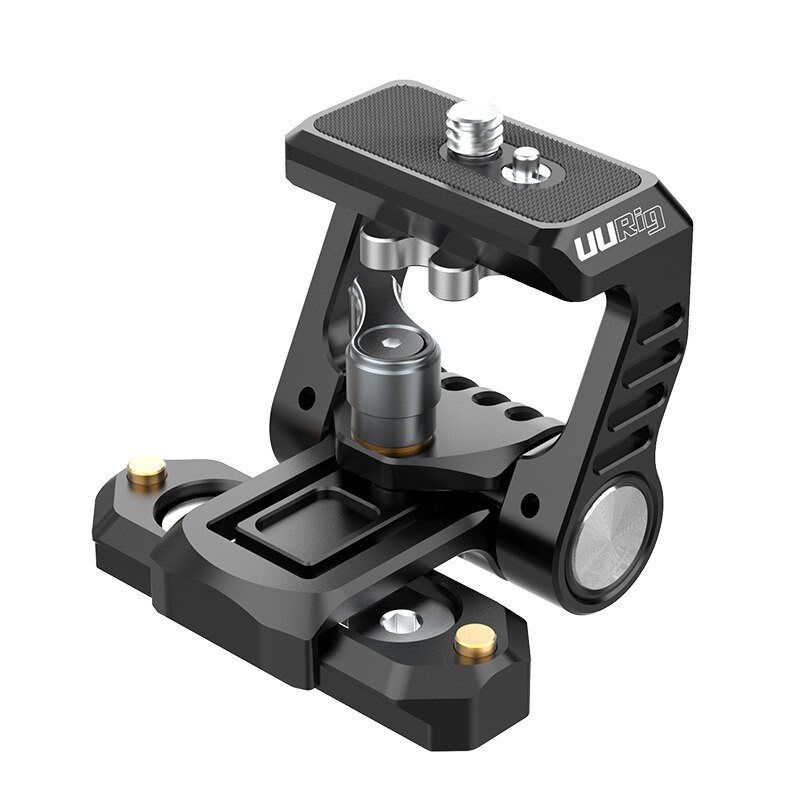 UURig R058 NATO Monitor Mount Bracket Adjustable DSLR Monitor Adapter Mount Universal 1/4 Screw: Default Title