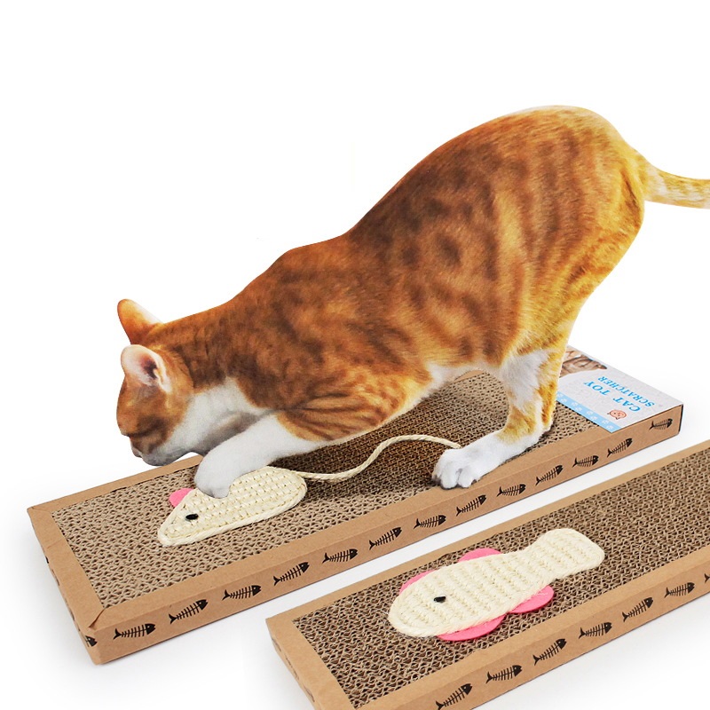 37*12cm gato arranhando placa esteira raspador garra pata brinquedos para gato scratcher equipamentos gatinho produto abreção móveis protetor