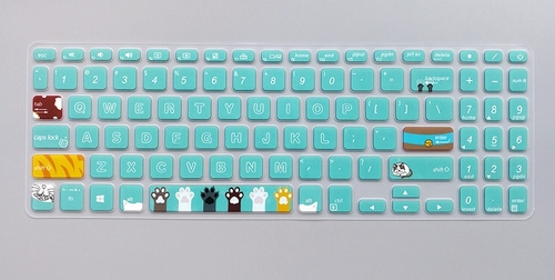 Laptop Toetsenbord Cover Voor Asus Asus X515 Toetsenbord Film Laptop15 Ultra-Dunne Tpu Bescherming 15.6-Inch Laptop Beschermende film: type5