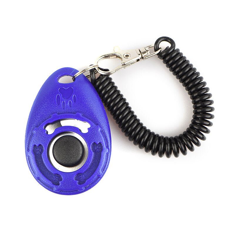 Leverantörer tränare hundträning klickerhund träning justerbar rem doggy train click silbato perro hundutrustning qjj 60 gxl