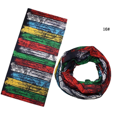 Bandana de ciclismo multifunción para bicicleta, gorra para ciclista sin costuras de verano para hombre, diadema para sudor, pañuelo de cabeza de pirata: 16