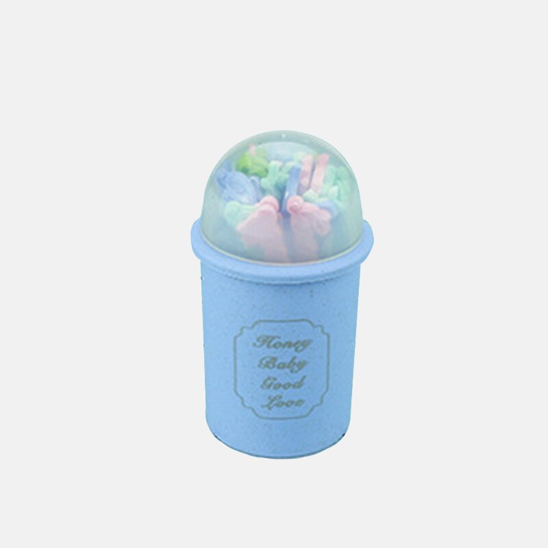Ménage fruits fourchette vaisselle riz bol en plastique plaque paquet unique bol de céréales blé paille bol tasse: D Blue