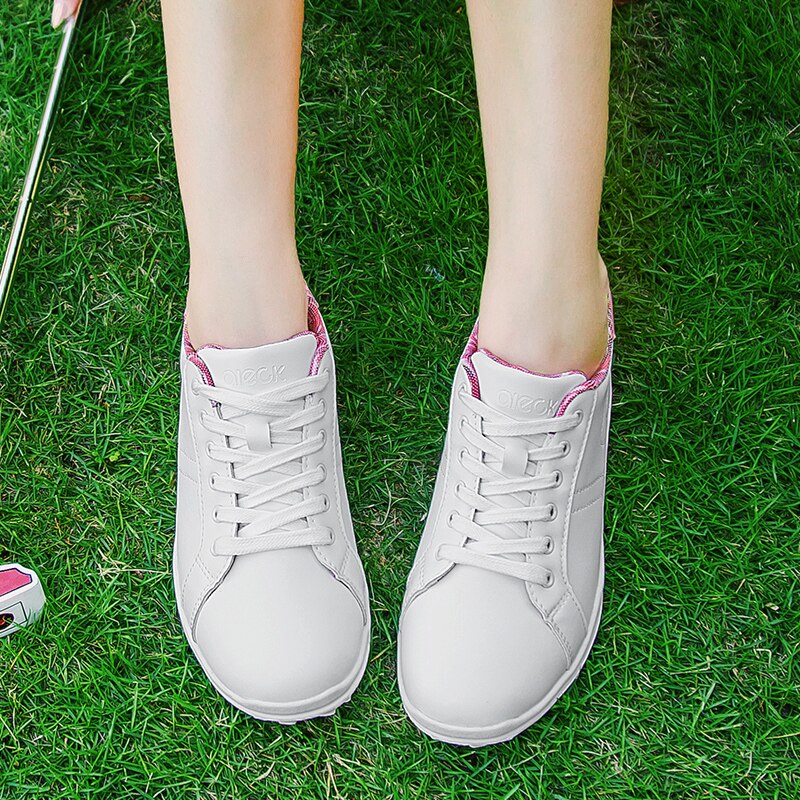 Waterproof Golf Shoes Women Girls Golf Training Sport Shoes Female Spiked Golf Shoes Kids Women Athletics Walking