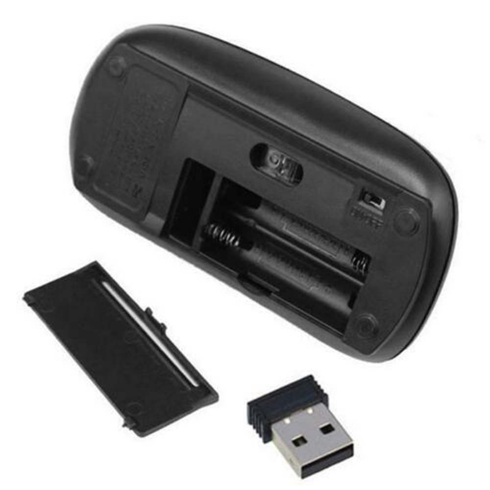Toimiston erittäin ohut langaton hiiri 2 aaa akku usb-tietokone erittäin herkkä kokoushiiri kannettava tietokone ja kannettavan tietokoneen lisävarusteet