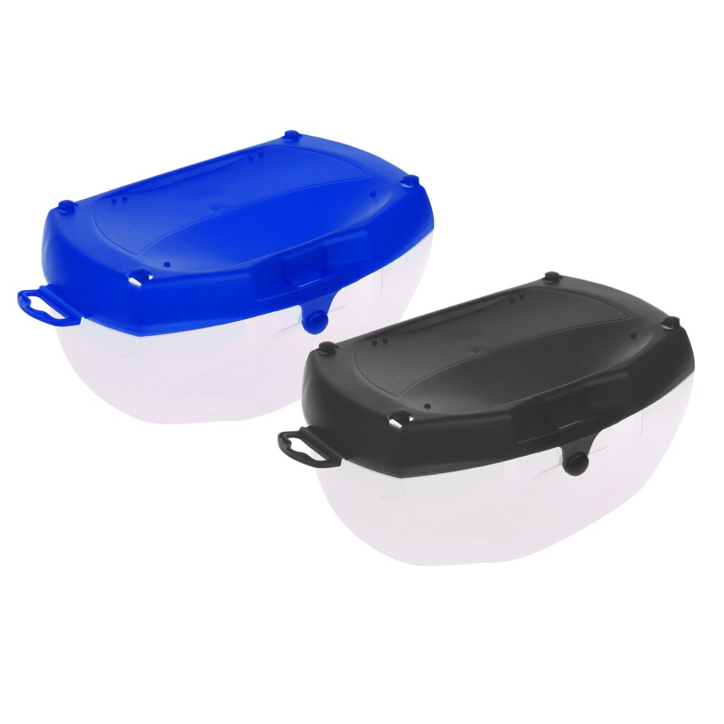 2Pcs Scuba Dive Diving Snorkeling Mask Goggles Storage Box Heavy Duty Hard Case, Water Sports Accessories