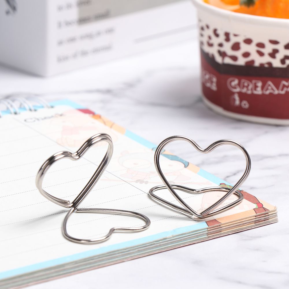 10pcs Number Holder Stands Name Seating Labels Placecard Clips Photo Picture Cards Display Stand for Wedding Anniversary Party