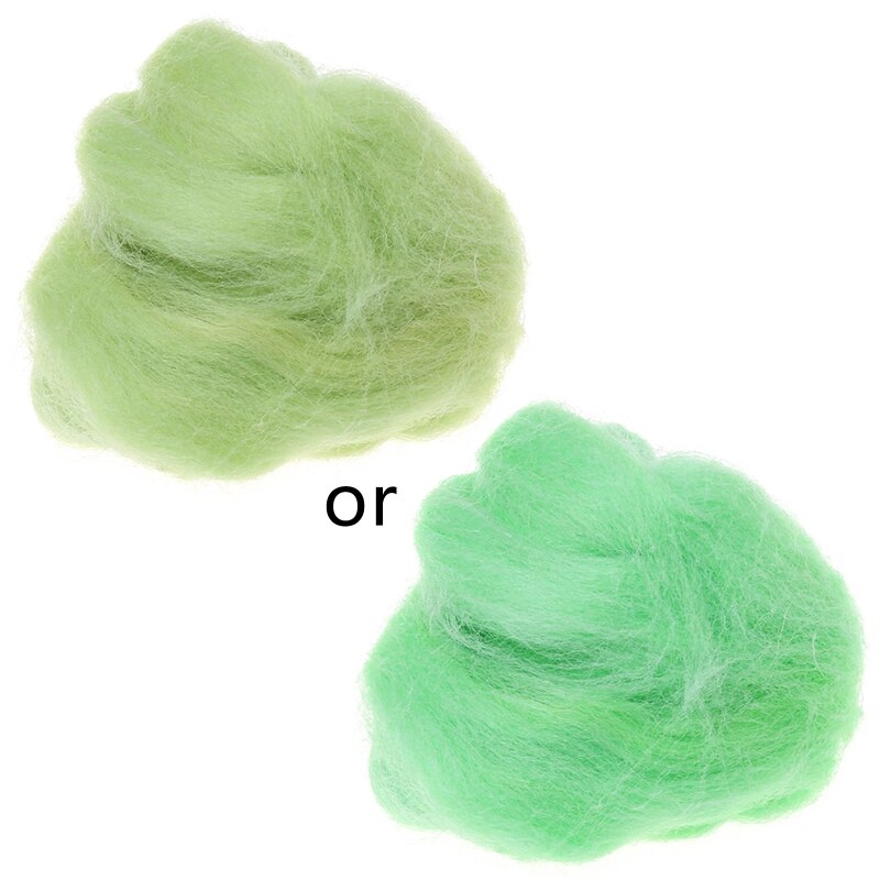 P82C Wool Corriedale Needlefelting Top Roving Dyed Spinning Wet Felting Fiber