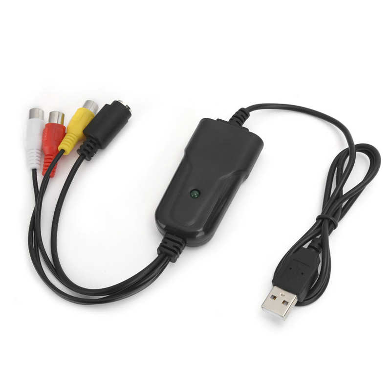 USB Audio Converter USB 2.0 Video Digital Converter Audio Card Device for Windows7/8/10/Vista USB 2.0 Video Converter