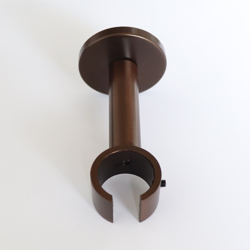 D25mm Plafond Beugel 8Cm, Gordijn Accessoires Beugel Voor Raamdecoratie: brass-ant