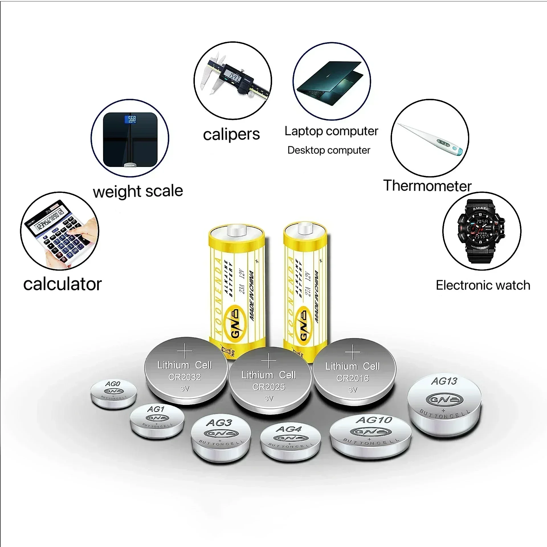 Large capacity 2-40Pcs CR1220 battery -3V lithium button battery for watches, healthcare equipment, calculators, etc