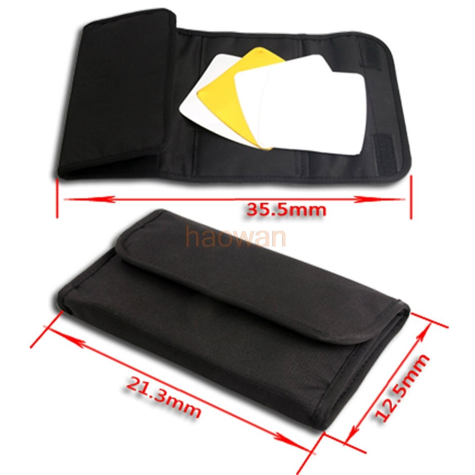 4 in 1 camera Flash Softbox Diffuser reflector voor canon Nikon SB900 SB800 SB600 SB28 Sony Yongnuo camera