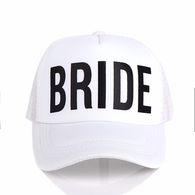 Gorra de béisbol para dama de honor, sombrero de de despedida de soltera, decoración de equipo, novia para ser, decoración de boda, malla, camionero, ZZ-342: 1