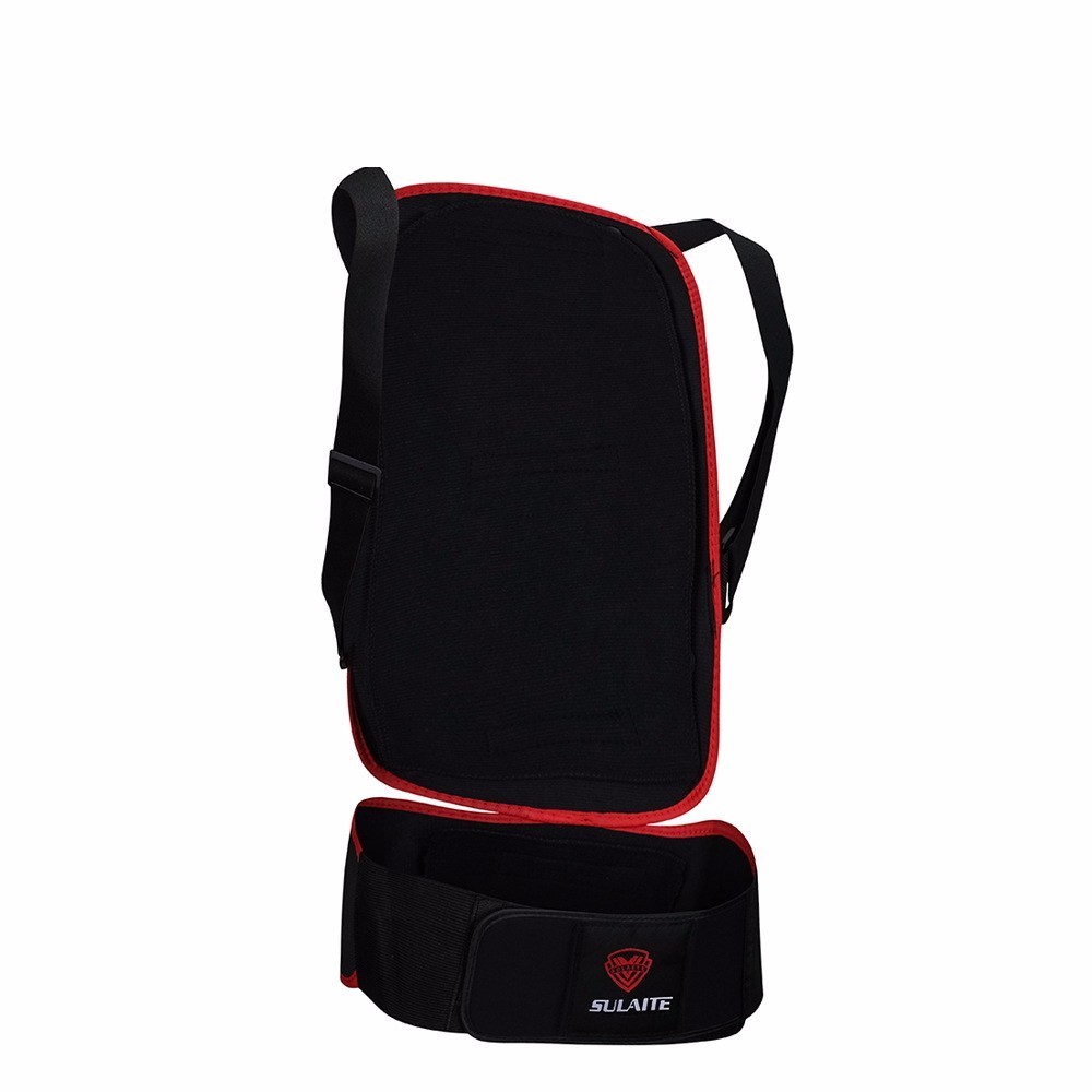 Black Removable Ski Sports Back V Protection Ski Body Armor Backpiece Back Protective Protector Body Spine