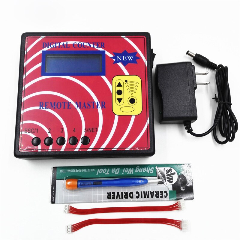 Digital Counter Remote Master Car Garage Door RF Remote Key Programmer Fixed Rolling Copier Remote Controller Frequency Meter