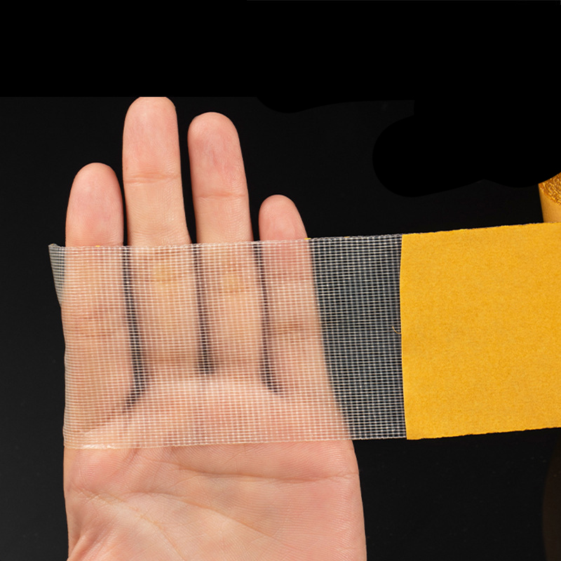 10M Sterke Fixatie Van Dubbelzijdige Doek Basis Tape Doorschijnend Mesh Waterdicht Super Traceless Hoge Viscositeit Tapijt Lijm
