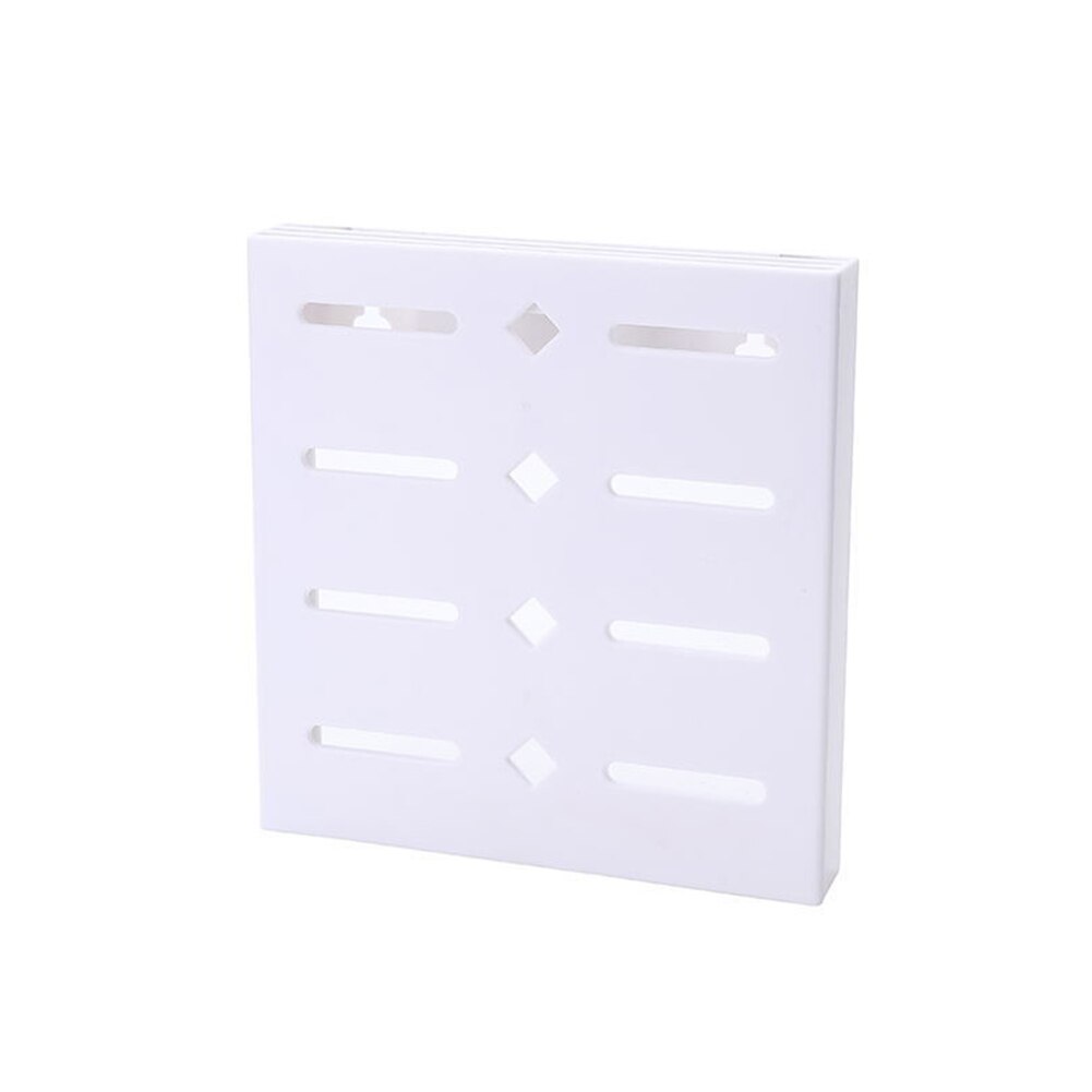 Desagüe de cocina Almacenamiento de cuchillos Adhesivo de pared contenedor organizador de cubiertos: Blanco