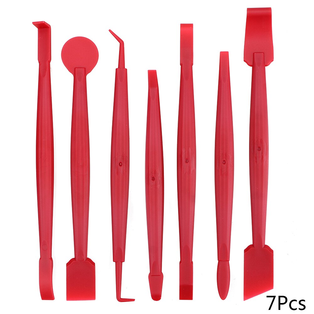 Auto vinyl wrap raamfolie gereedschap kit wisser intrekbaar stanleymes en afbreekmesjes vinylsnijder hoekwisser