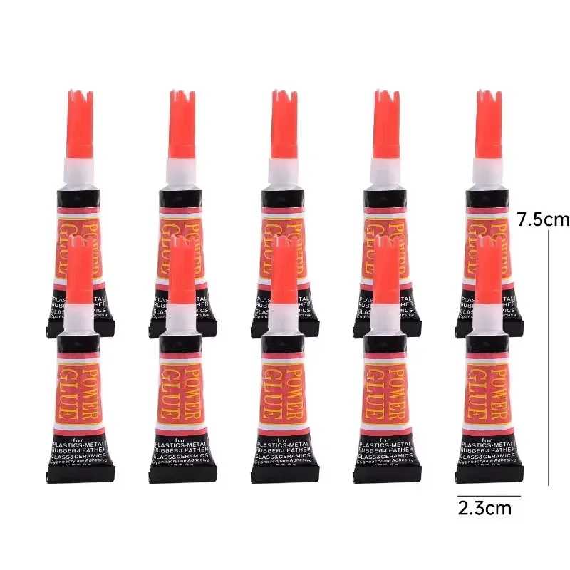Flüssiger Superkleber, Holz, Leder, Gummi, Metall, Glas, Cyanacrylat-Kleber, Schreibwarenladen, Nagelgel 502, sofortiger, starker Bond-Kleber