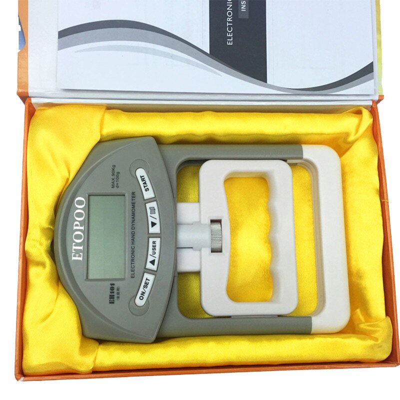 Electronic hand dynamometer digtial hand grip grip dynamometer Hand Grip Strength Meter Auto Capturing Hand Grip Power