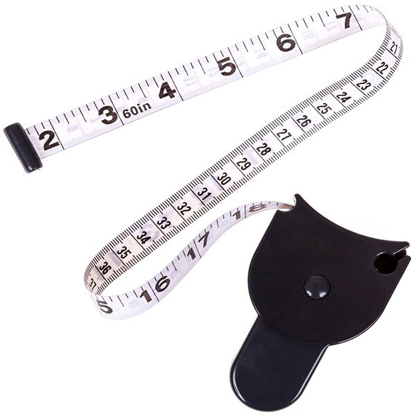 Skinfold Body Fat Caliper Body Fat Tester Skinfold Measurement Tape with Measurement Chart Outdoor Fitness Equipment: YK0187YB
