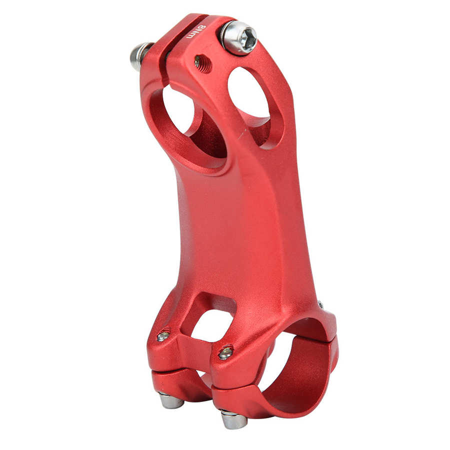 Attacco manubrio bici ZTTO XC pneumatico 20 gradi attacco manubrio angolo negativo 31.8*60/80mm attacco manubrio MTB parti bici: rosso 80mm