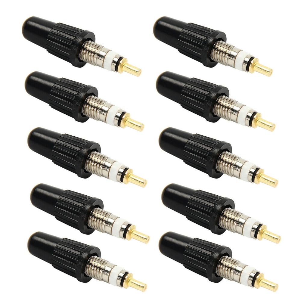 Noyau de Valve de vélo Style Presta, 10 pièces, pour réparation de Tubes de vélo de route, vtt, pièces de Service de pneus